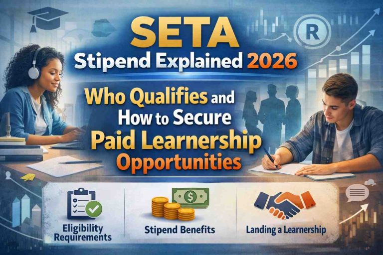 SETA Stipend Explained 2026